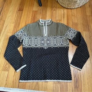 Nor wear merino wool zip up